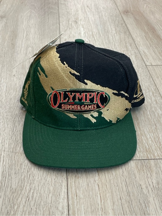 Logo Athletic Other - 1996 Logo Athletic Olympic Summer Games Atlanta, Gold Splash Snapback Cap